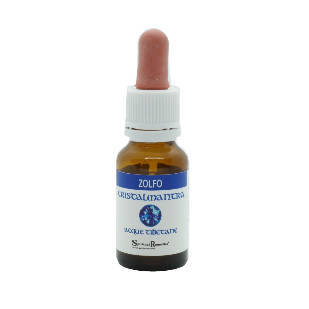 Essenza Singola Acque Tibetane Cristalmantra - Zolfo 15 ml