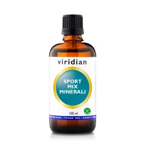 Complemento alimenticio mineral vegano Viridian - Sport Mix Minerals 100 ml