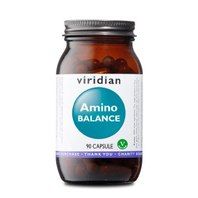 Spezifisches veganes Nahrungsergänzungsmittel Viridian – Amino Balance 90 Kapseln