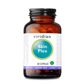 Suplemento Alimenticio Vegano Específico Viridian - Skin Plex 60 Cápsulas