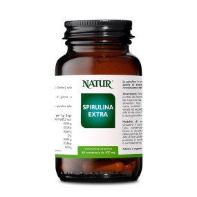 Natur Fitopreparado Complemento Alimenticio - Espirulina Extra 60 Cápsulas