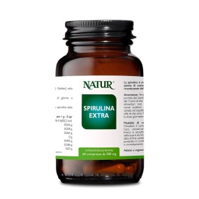 Natürliches Phytopräparat als Nahrungsergänzungsmittel – Spirulina Extra 60 Tabletten