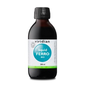 Integratore Vegano Viridian - Liquid Ferro Bio 200 ml