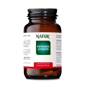 Natürliches Mineralstoff-Nahrungsergänzungsmittel - Kaliumcitrat-Kapseln