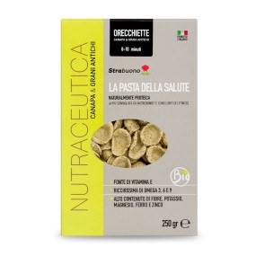 Organic Strabuono Hemp Pasta - Orecchiette 250 gr
