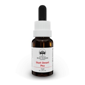 Esencias florales de arbusto australiano - Sturt Desert Pea 15 ml