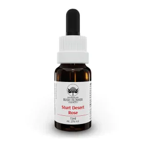 Australian Bush Flower Essences - Sturt Desert Rose 15 ml