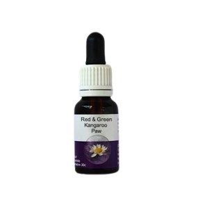 Esencia única Australian Living - Pata de canguro roja y verde (Anigozanthos manglesii) 15 ml