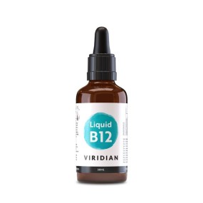 Suplemento vegano Viridian - Vitamina B12 líquida 50 ml