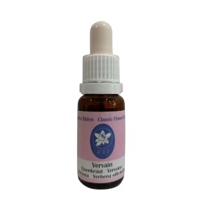 Essence florale de Bach courte - Verveine 15 ml