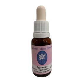 Élixir floral de Bach court - Aigremoine 15 ml