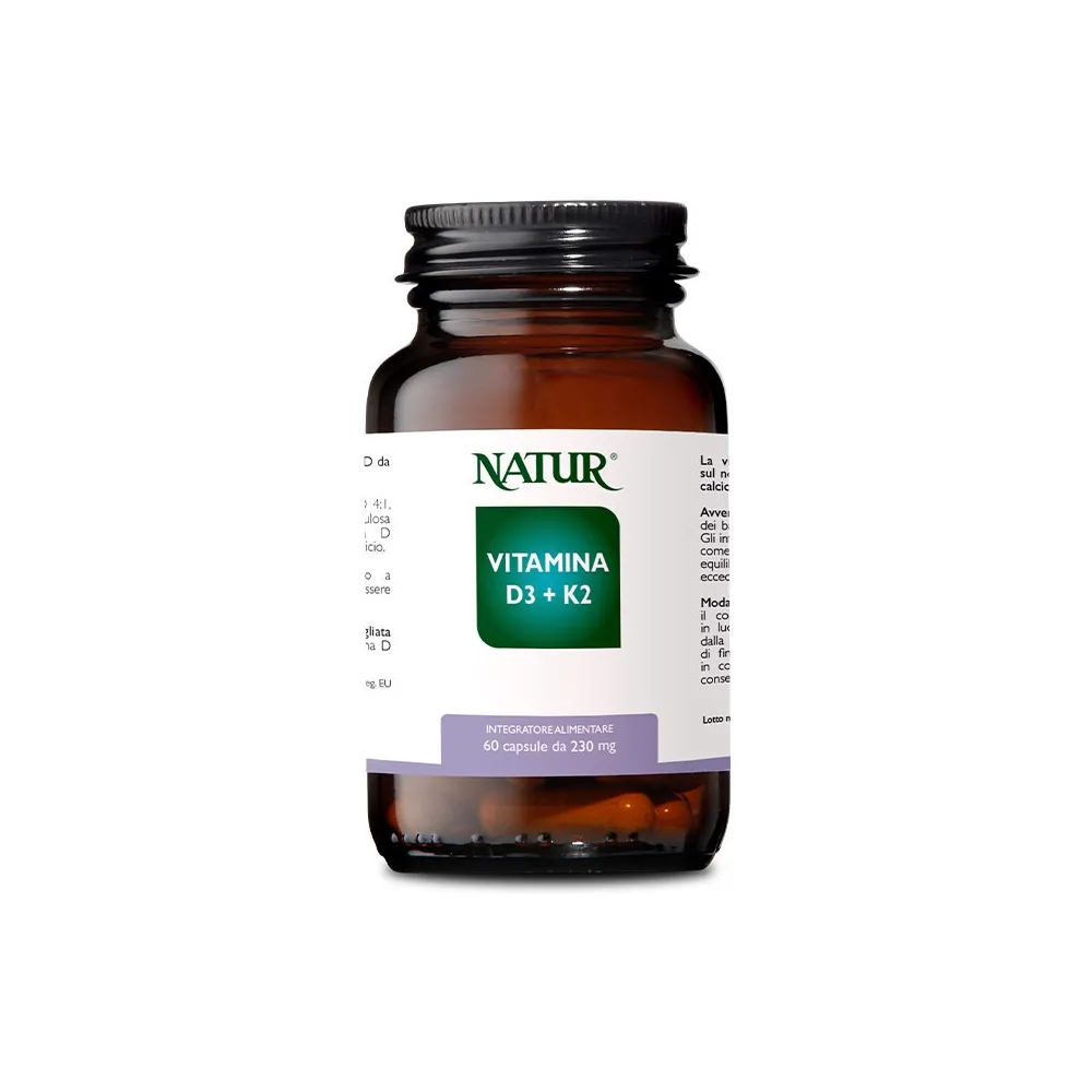 Vitamina D3 + K2 2000 UI 60 Capsule