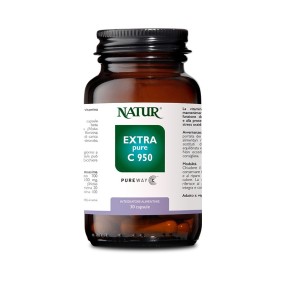 Complément alimentaire vitaminé naturel - Vitamine C extra pure 950 capsules