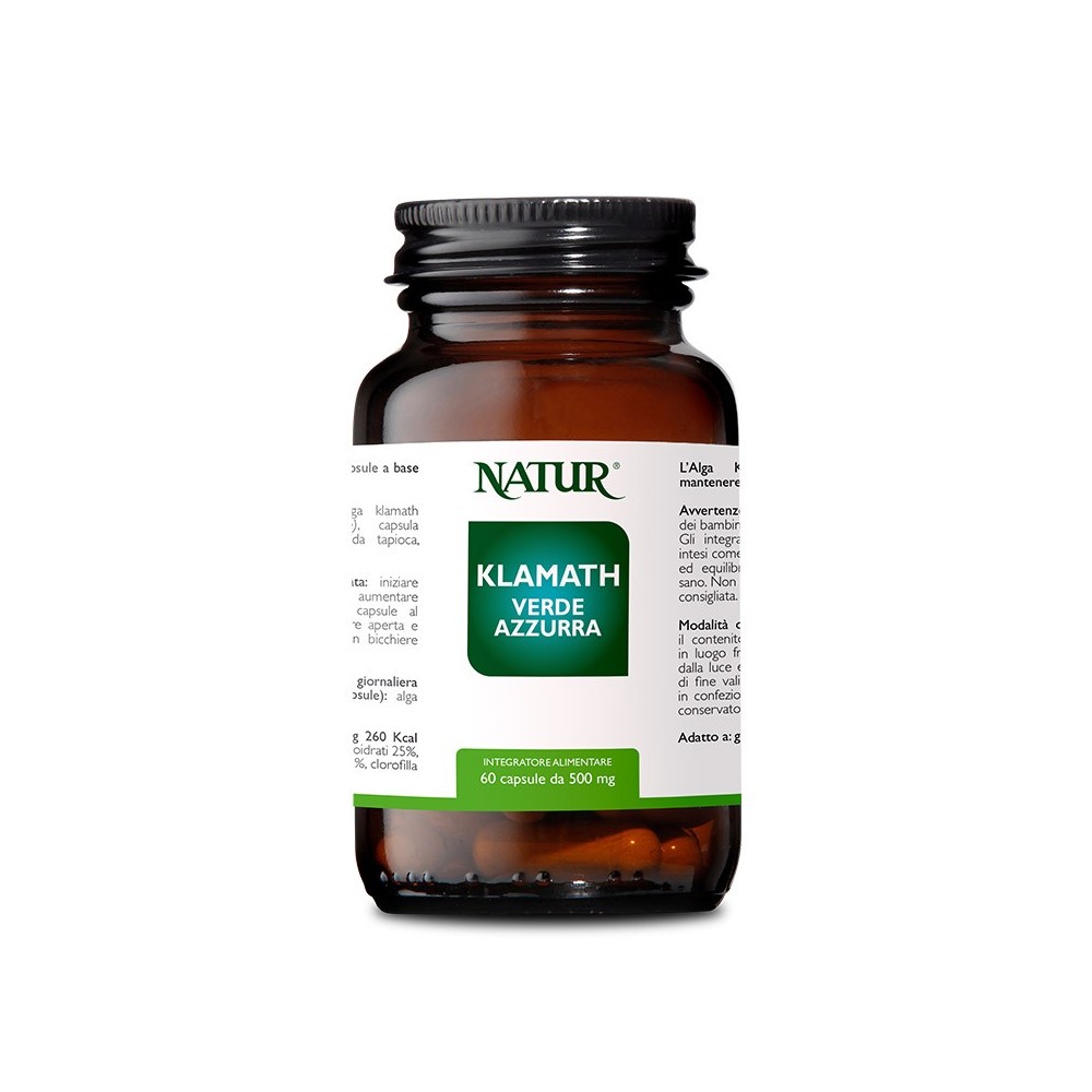 Complément Alimentaire Natur Phytopreparate - Gélules Klamath Verde Azzurra
