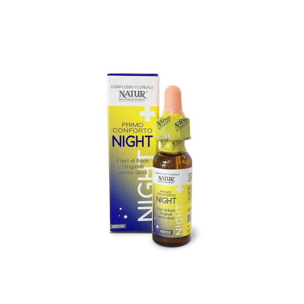 Remedio de emergencia Natur Bach Flower Essences - PRIMO CONFORTO® NIGHT Gotas 10 ml