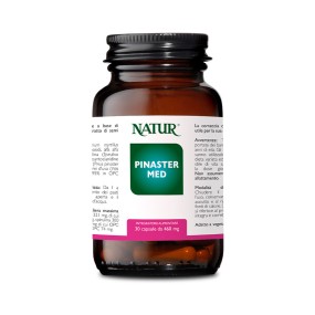 Natural Vegan Antioxidant Food Supplement - Pinaster Med 30 Capsules