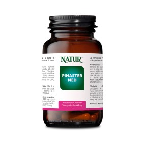 Vegan Antioxidant Food Supplement Natur - Pinaster Med 30 Capsules