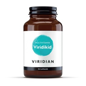 Viridian Vegan Supplement - Viridikid Multivitamin 90 Kapseln