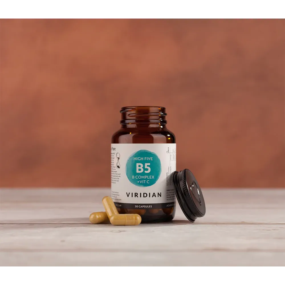High Five B-Complex + Vit C 30 Cápsulas