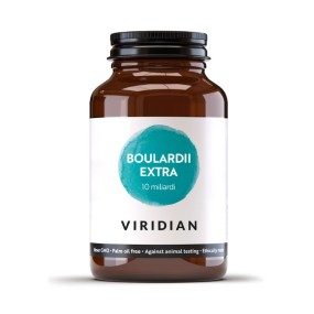 Complément alimentaire probiotique végétalien Viridian - Boulardii Extra 10 MLD 30 capsules