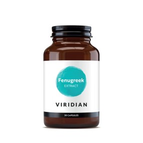 Suplemento vegano Viridian - Extracto de fenogreco (30 cápsulas)