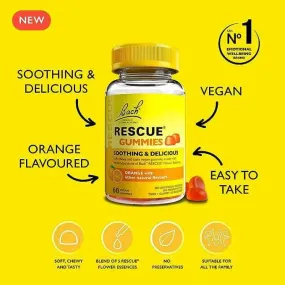 Rescue Gummies Naranja 60 chicles