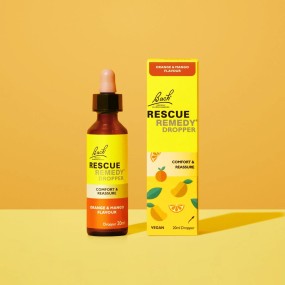 Formule composée Bach Center - Gouttes Rescue Remedy Orange & Mangue 20 ml