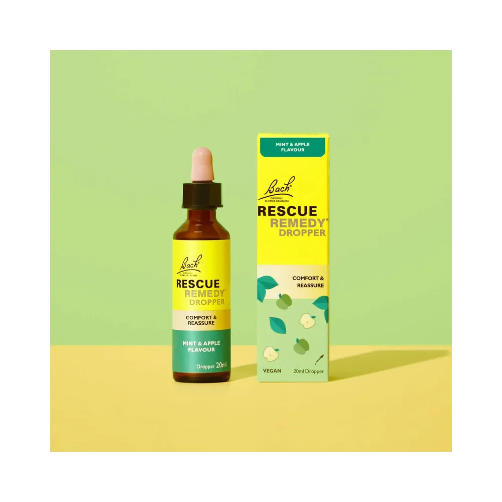 Bach Center Fórmula compuesta - Rescue Remedy Menta y Manzana en Gotas 20 ml