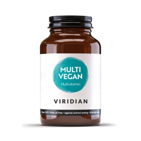 Suplemento alimenticio multivitamínico vegano Viridian : cápsulas multivitamínicas veganas