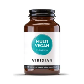 Viridian Vegan Multinutrient Food Supplement - Multi Vegan Multivitamin Capsules