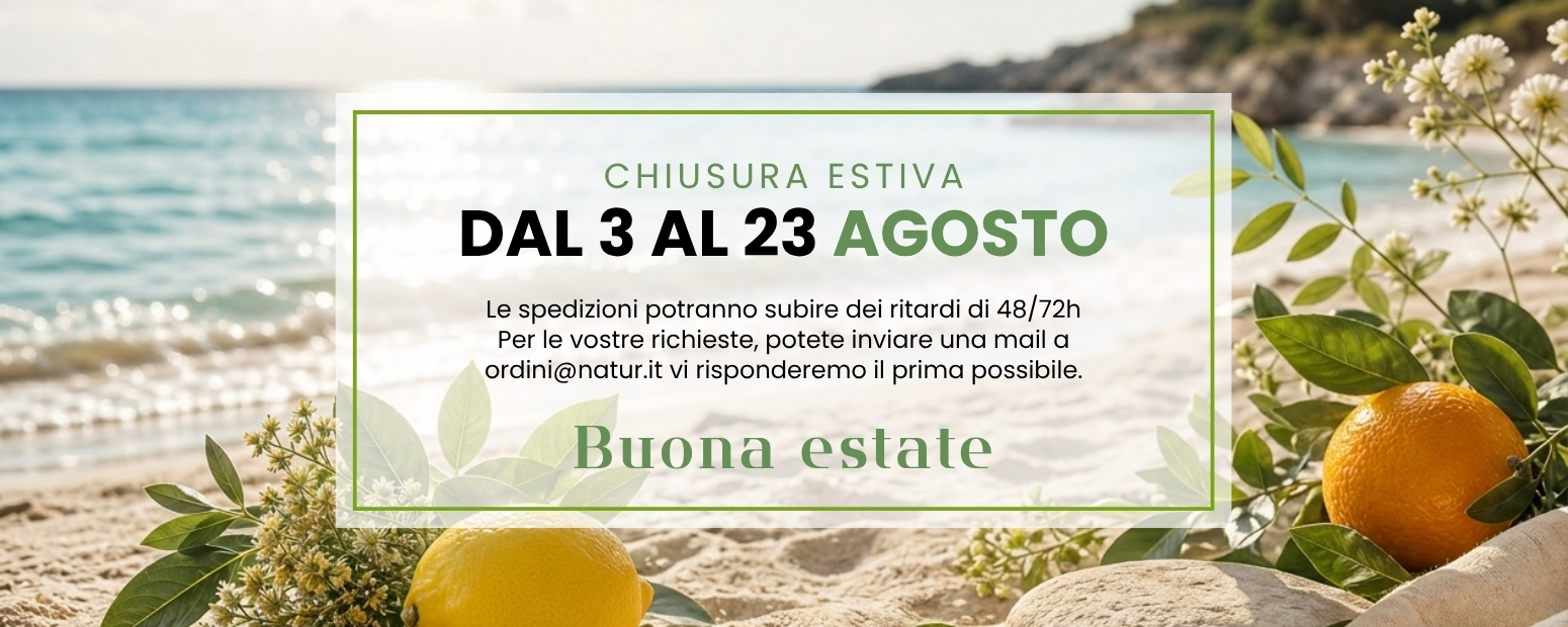 Chiusura estiva Natur - 2026