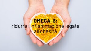 capsule di Omega-3 per la salute dell'organismo